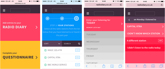 mobile diary app